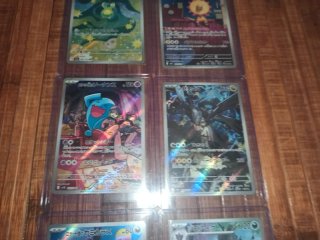 7 Cartas Pokémon AR y 1 RR