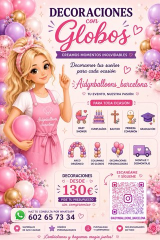 Decoraciones personalizadas de fiestas