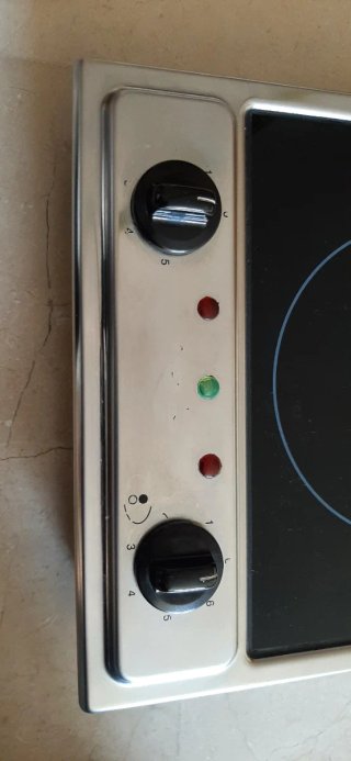 Vitrocerámica 2 fuegos