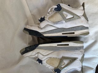 Pack 2x1 Jordan Retro 4 Gris/Blanco