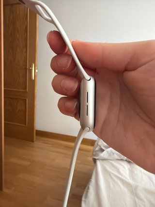Apple Watch Mujer Blanco Plata
