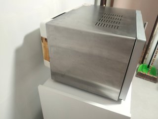 Horno Microondas Grill Saivod Plateado/Urge venta
