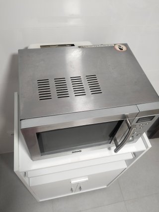 Horno Microondas Grill Saivod Plateado/Urge venta