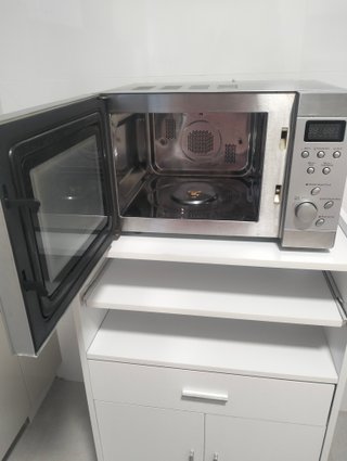 Horno Microondas Grill Saivod Plateado/Urge venta