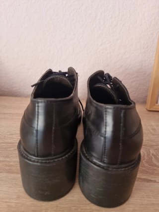 Zapatos Bryan Stepwise Negros Tacón