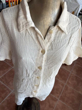 Mono corto crudo Mango Talla M