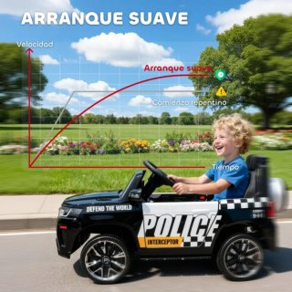Coche Policía Eléctrico Infantil