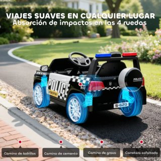 Coche Policía Eléctrico Infantil