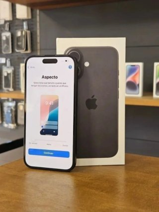 IPHONE 16 128GB NEGRO BATERIA 95%