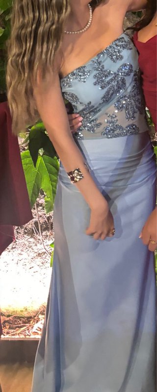 Vestido Sorellas The Brand Azul cielo brillante