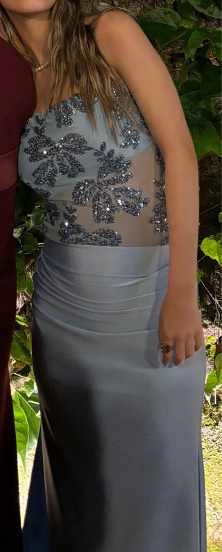 Vestido Sorellas The Brand Azul cielo brillante