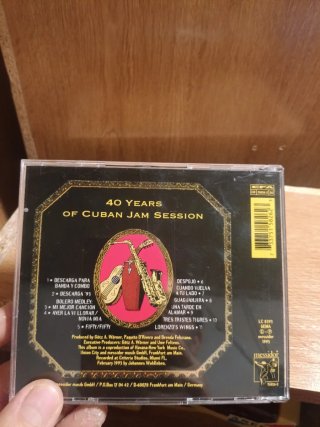 CD Paquito D'Rivera 40 Years Cuban Jam Session