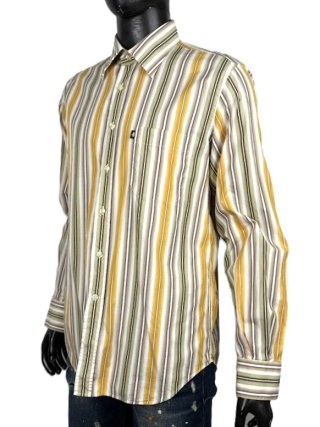 Camicia Marlboro Classics Uomo L Cotone Righe