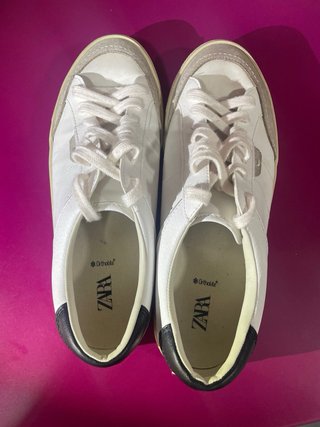 Zapatillas Zara Retro Blancas