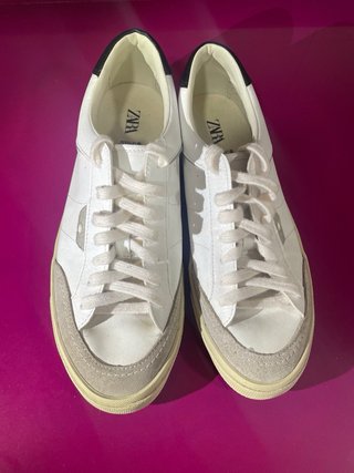 Zapatillas Zara Retro Blancas