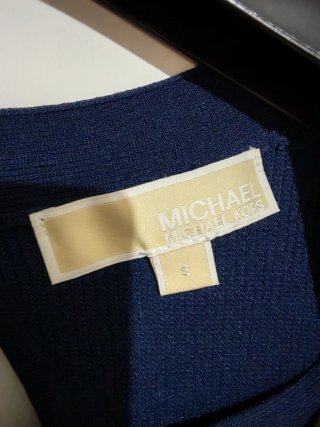 Vestito in maglia Michael Kors blu