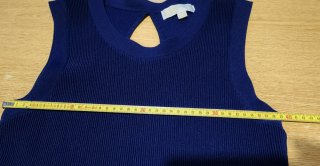 Vestito in maglia Michael Kors blu