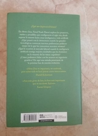 Homo Deus. Breve historia del mañana. Yuval Noah