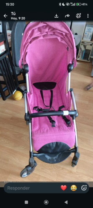 Silla de paseo Chicco rosa