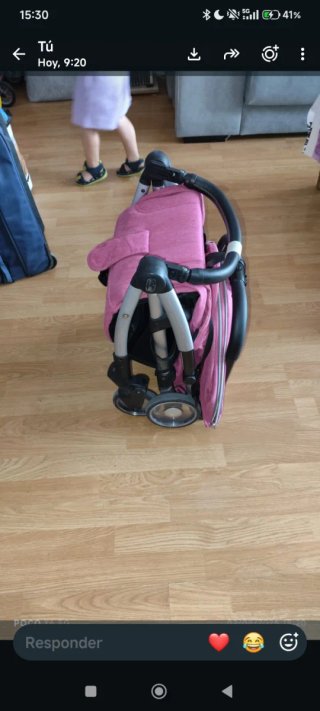Silla de paseo Chicco rosa