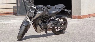 Honda CB125R Naked Negra/Plata