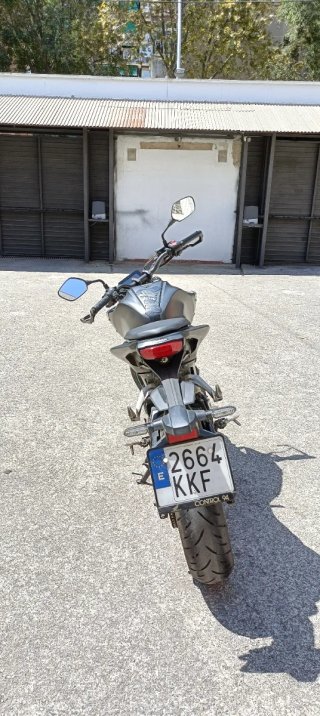 Honda CB125R Naked Negra/Plata