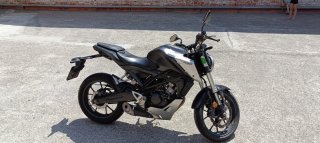 Honda CB125R Naked Negra/Plata