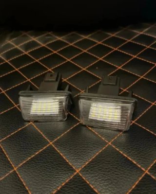 Luces LED para matrícula Peugeot/Citroën