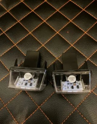 Luces LED para matrícula Peugeot/Citroën