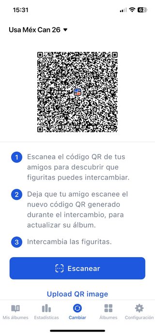 Cambio Cromos Mundial México-USA-Canadá 2026