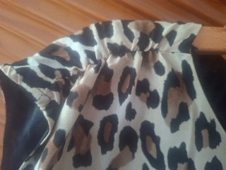 Vestido H&M Animal Print Talla 44