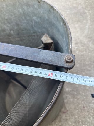 Extractor de miel antiguo