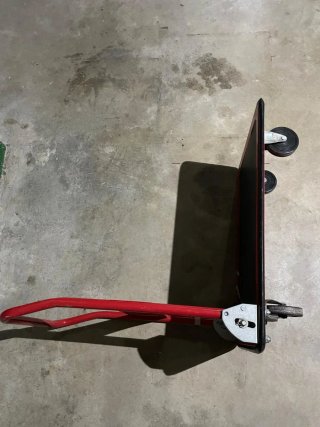 Carretilla Plegable Roja 150kg