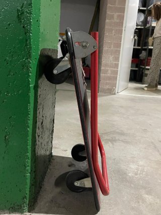 Carretilla Plegable Roja 150kg