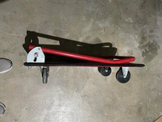 Carretilla Plegable Roja 150kg