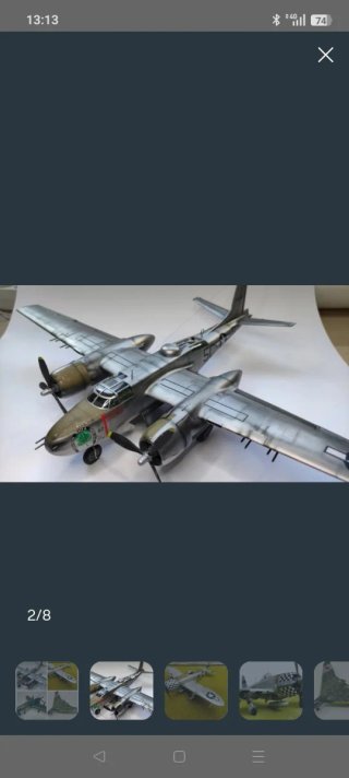 Maqueta Avión A-26 Invader