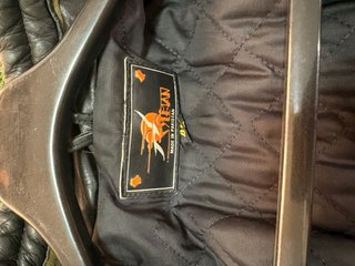 Chaqueta de cuero para moto