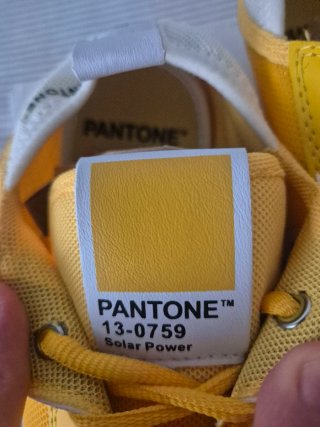 Zapatillas Pantone Amarillas