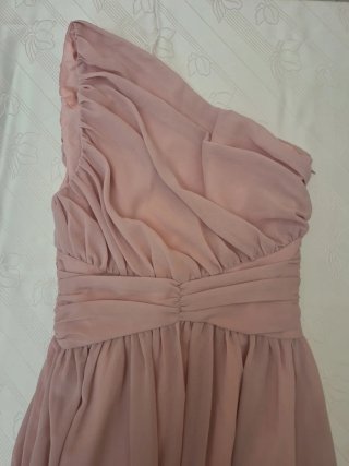 Vestido largo princesa rosa elegante fairycore