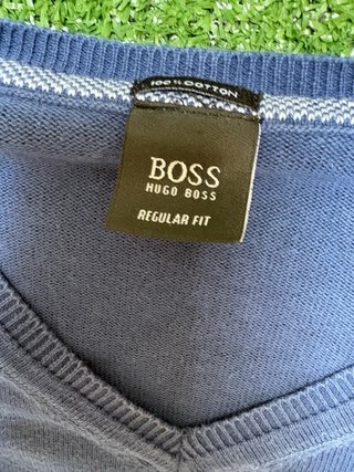 Jersey Hugo Boss Azul V-Neck