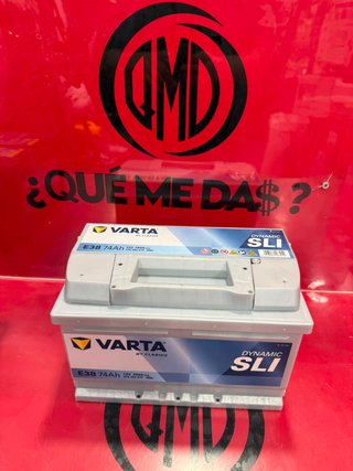 Batería Varta E38 74Ah 12V 750A