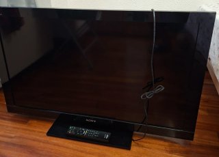 TV Sony Negra en Buen Estado