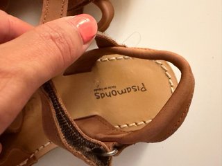 Menorquinas de cuero talla 32