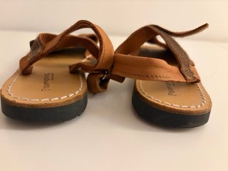 Menorquinas de cuero talla 32