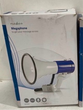 Megáfono Nedis 25W con Micrófono