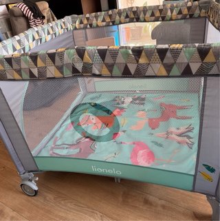Parque infantil Lionelo 100x100 cm