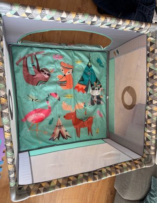 Parque infantil Lionelo 100x100 cm