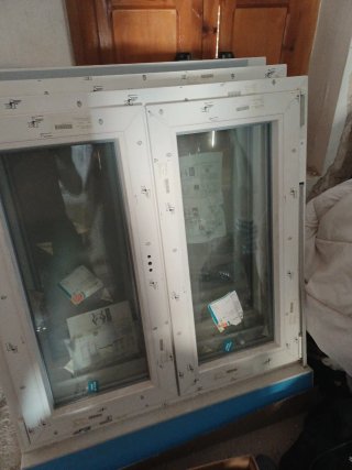 3 Ventanas PVC 115x100 Nuevas