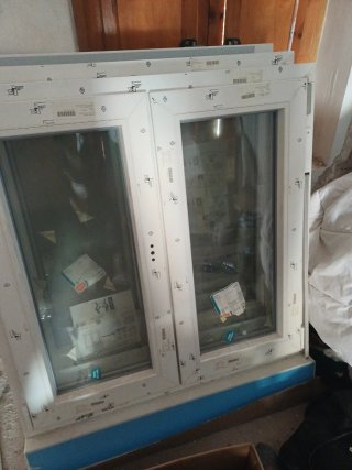 3 Ventanas PVC 115x100 Nuevas