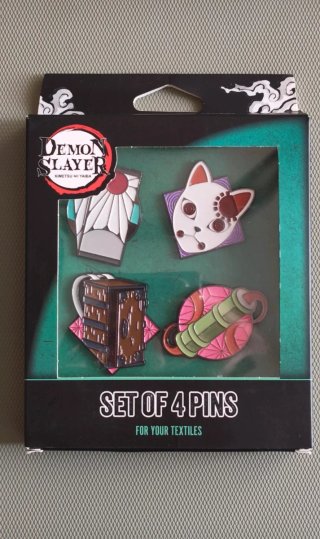 Set 4 Pines Demon Slayer Nuevos